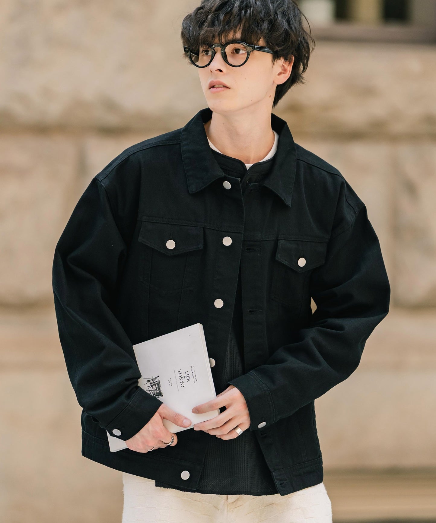 【Rocky Monroe】復古感寬鬆版 3rd Type 牛仔外套