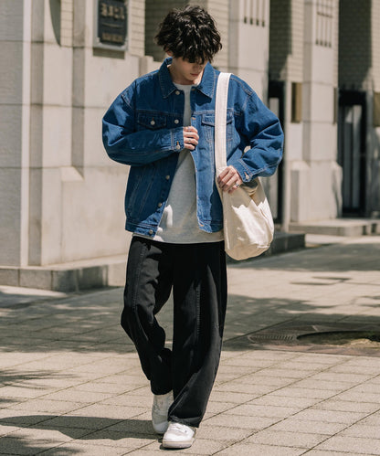 【Rocky Monroe】復古感寬鬆版 3rd Type 牛仔外套