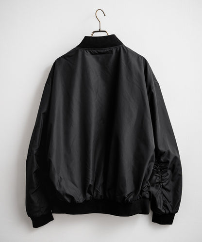 【Rocky Monroe】DEWSPO機能面料｜寬版 MA-1 飛行夾克 / 軍裝外套