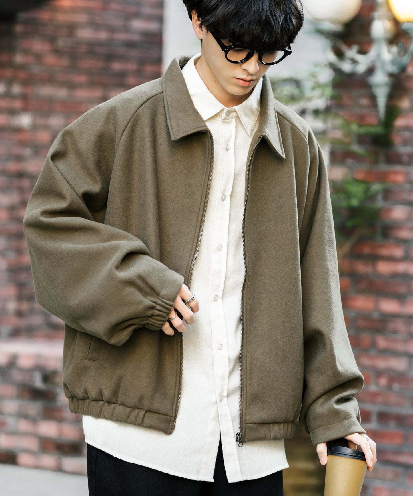 【Rocky Monroe】oversize質感寬版蝙蝠袖外套