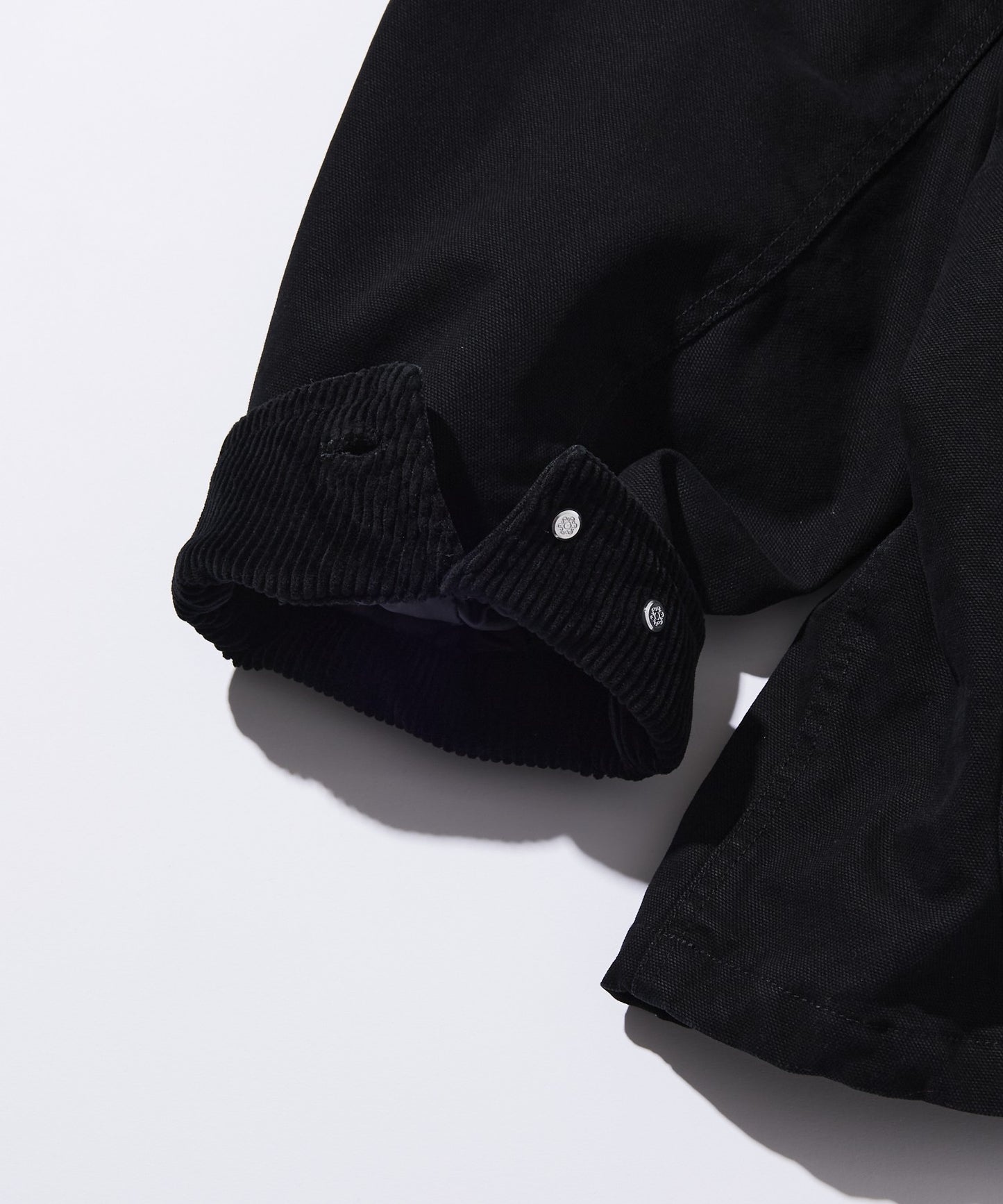 【FREAK’S STORE】燈芯絨拼接寬鬆版型  Duck工裝外套 夾克