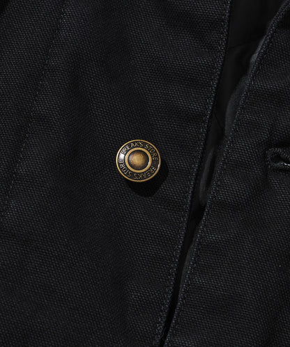 【FREAK’S STORE】燈芯絨拼接寬鬆版型  Duck工裝外套 夾克