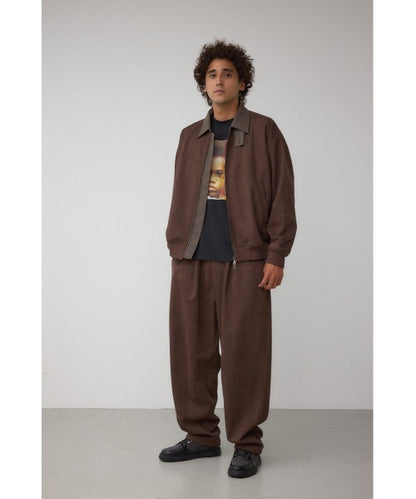 【AZUL】仿麂皮撞色夾克