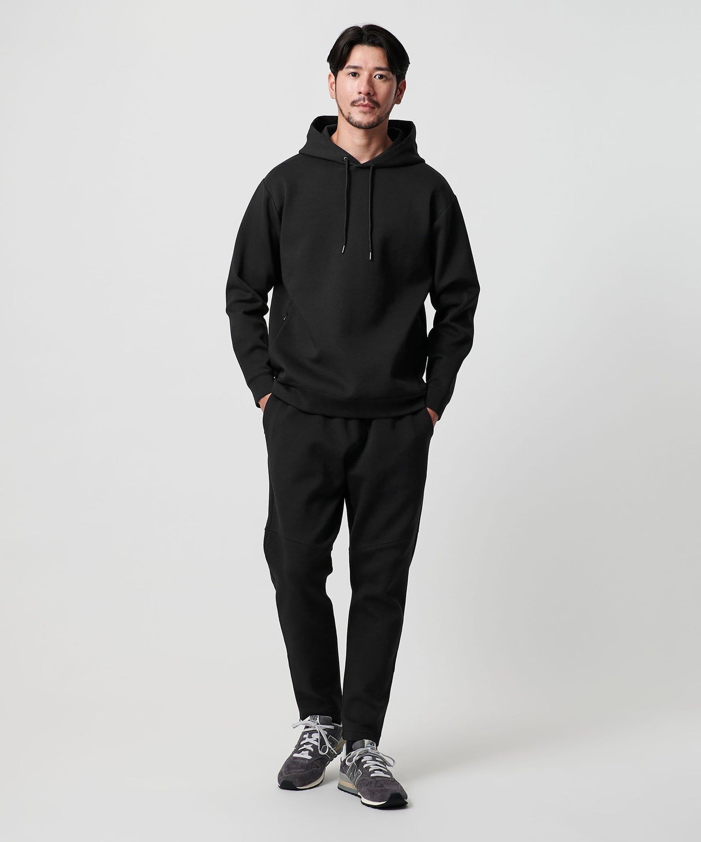 【BEAUTY&YOUTH】WARDROBE SMART系列 雙層針織連帽上衣