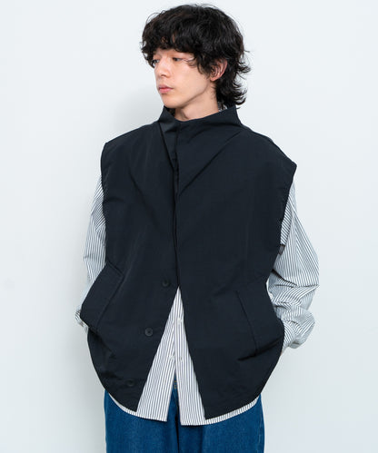 【SINSS】 寬鬆剪裁尼龍背心