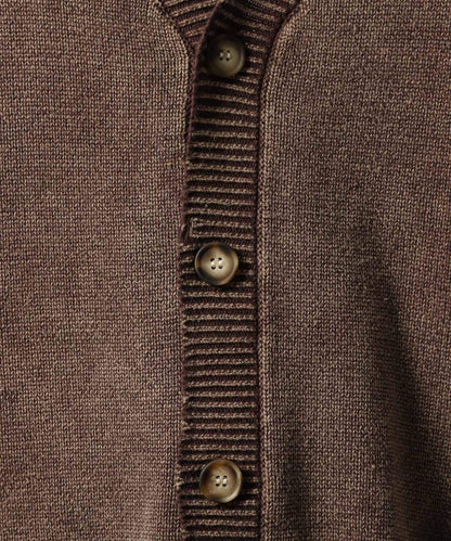 【RAGEBLUE】 復古破壞風針織開襟外套