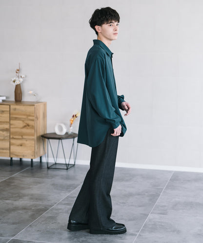 【Rocky Monroe】極簡親膚彈性標準領襯衫