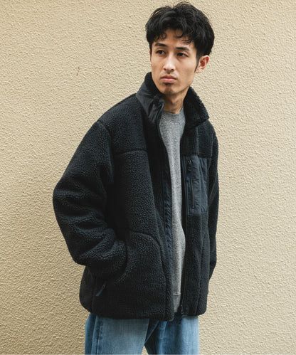 【URD】防風絨毛立領拉鍊外套