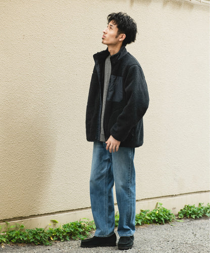 【URD】防風絨毛立領拉鍊外套