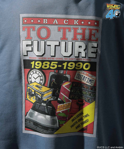 【niko and...】回到未來聯名款 長袖印花大學Ｔ