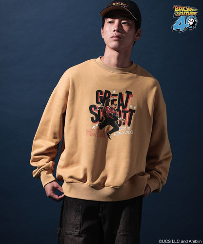 【niko and...】回到未來聯名款 長袖印花大學Ｔ