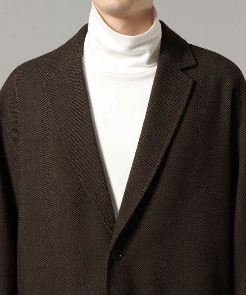 【RAGEBLUE】 質感羊毛混紡單排釦西裝外套