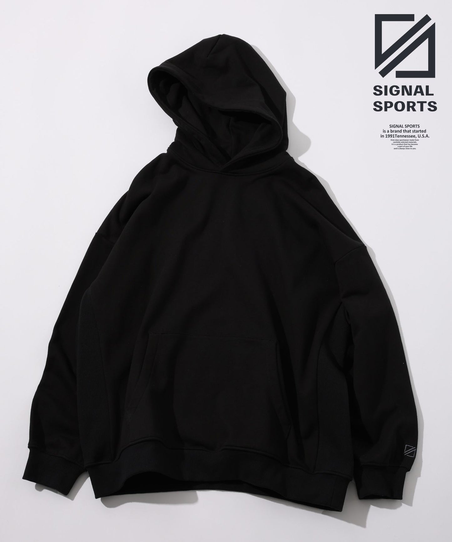 【RAGEBLUE】 SIGNAL SPORTS獨家聯名 厚磅純棉連帽T恤