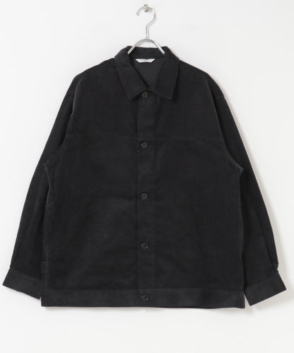 【URBAN RESEARCH DOORS】燈芯絨經典短版休閒夾克 外套