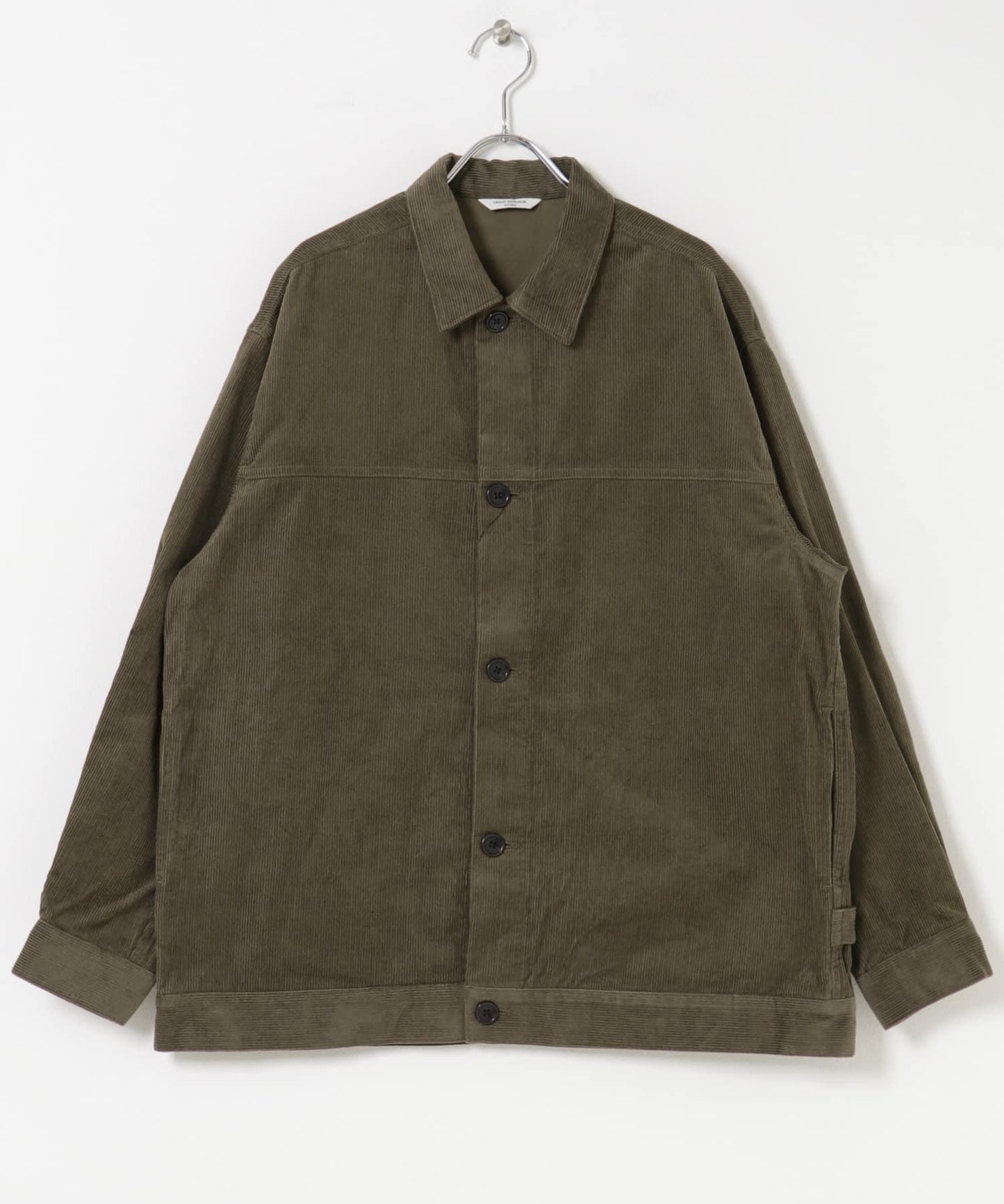 【URBAN RESEARCH DOORS】燈芯絨經典短版休閒夾克 外套