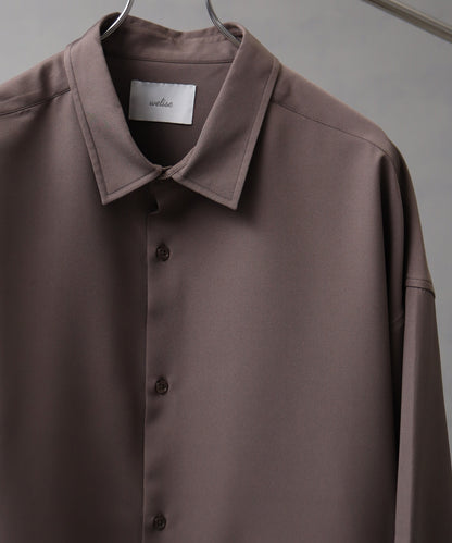 【Art re A】 welise 高質感厚磅垂墜寬鬆襯衫