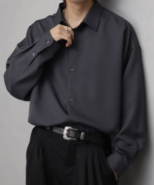 【Art re A】 welise 高質感厚磅垂墜寬鬆襯衫