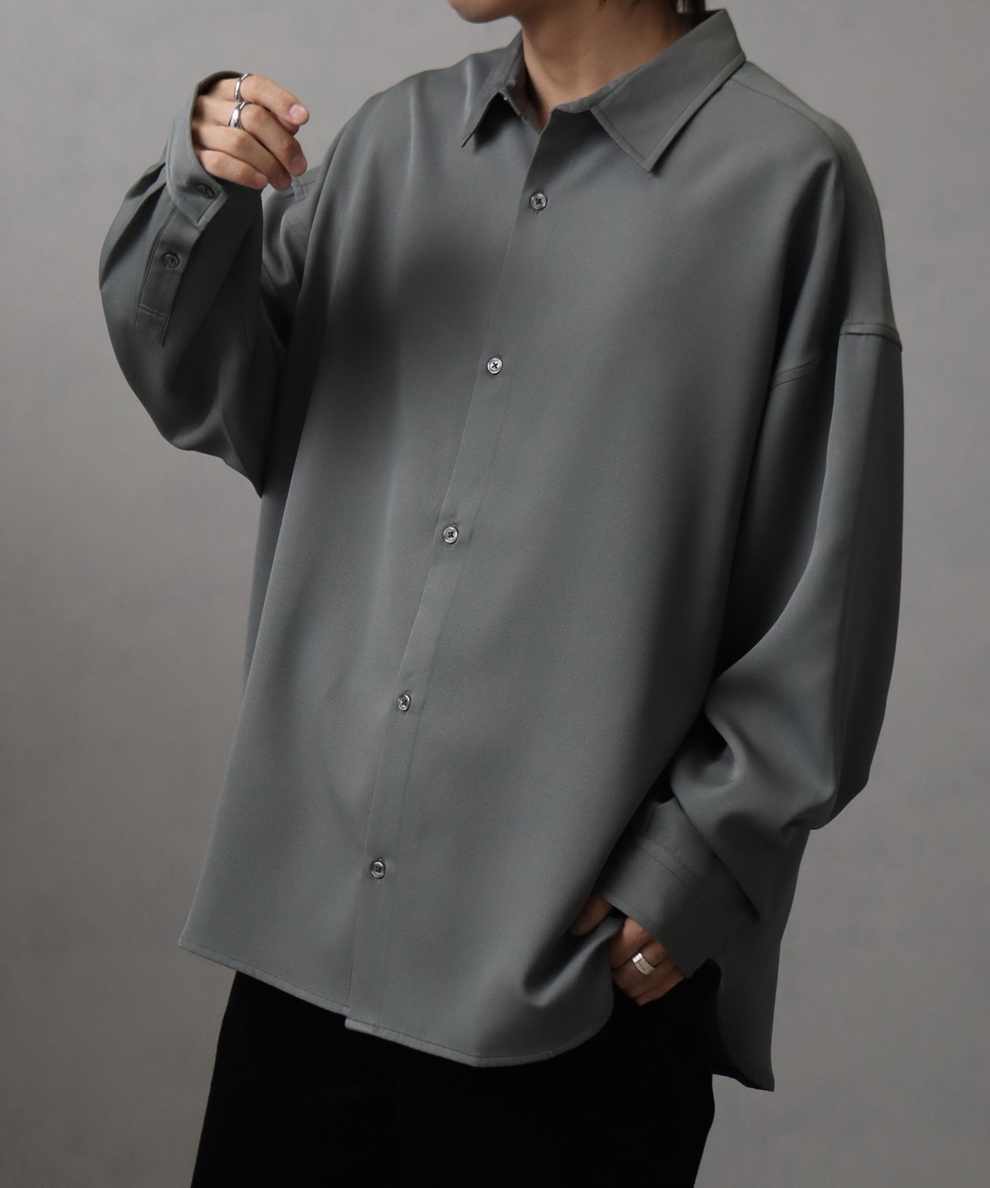 【Art re A】 welise 高質感厚磅垂墜寬鬆襯衫