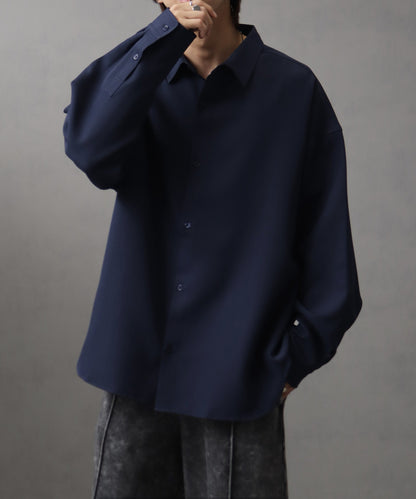 【Art re A】 welise 高質感厚磅垂墜寬鬆襯衫