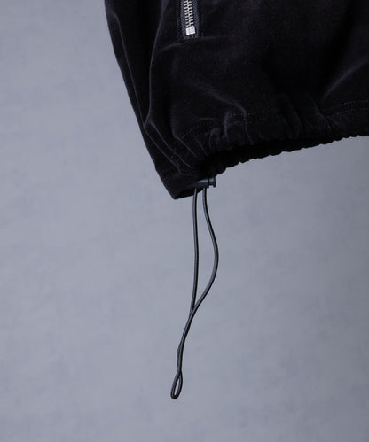 【Art re A】welise 復古天鵝絨質感寬鬆版運動夾克