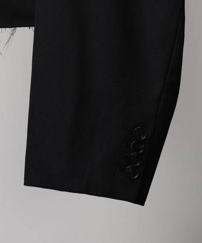 【Art re A】welise 自然毛邊仿舊短版西裝外套