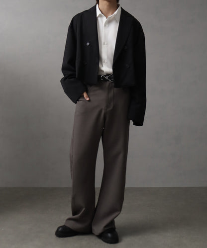 【Art re A】welise 自然毛邊仿舊短版西裝外套