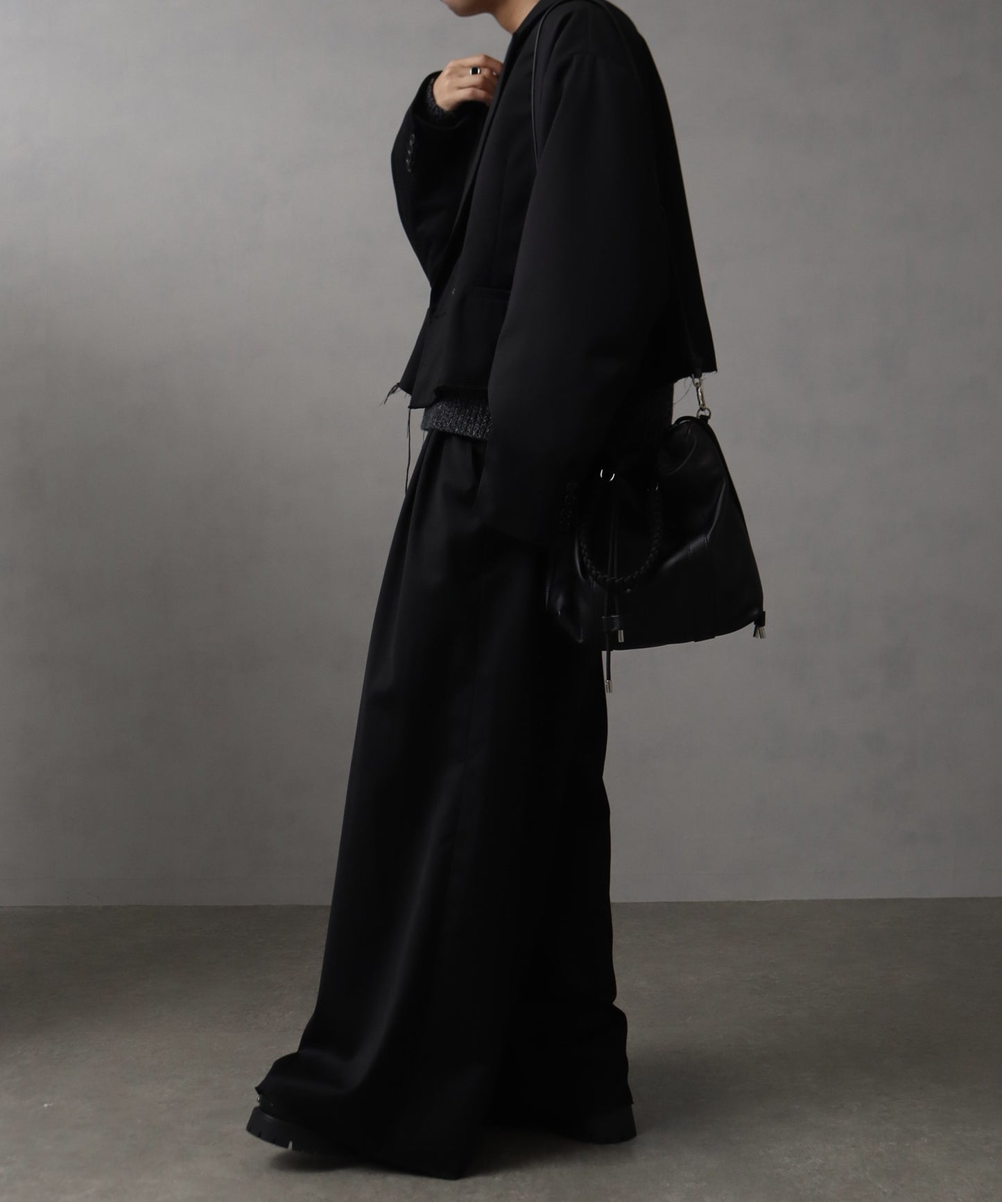 【Art re A】welise 自然毛邊仿舊短版西裝外套