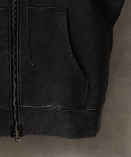 【Art re A】welise 復古水洗短版連帽外套