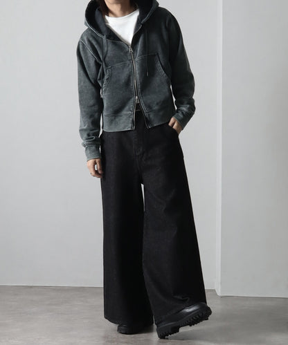 【Art re A】welise 復古水洗短版連帽外套