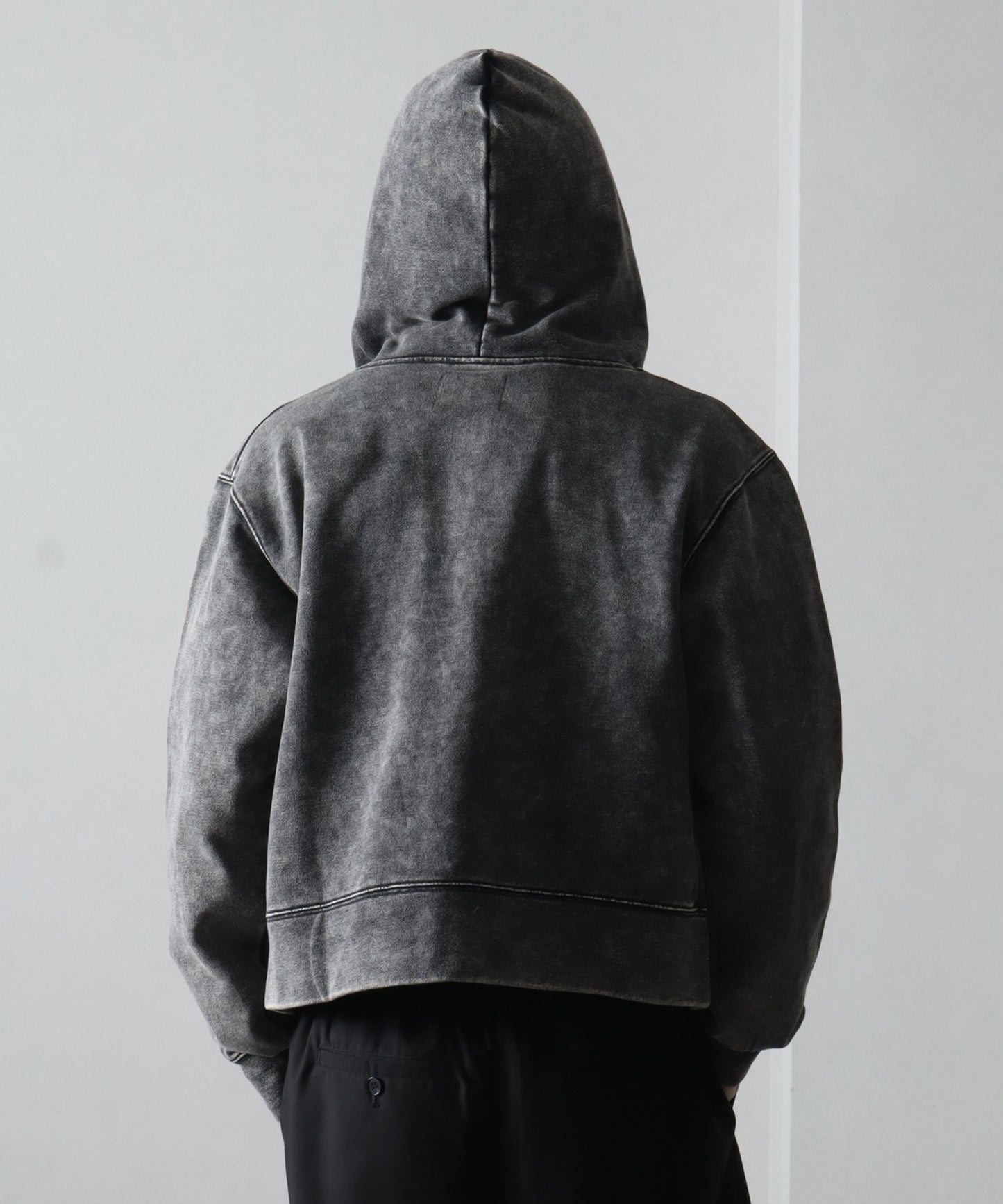 【Art re A】welise 復古水洗短版連帽外套