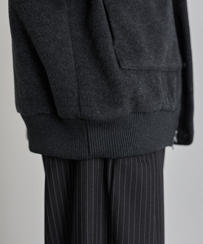 【ASTRONOMY】ETELIO 羊毛混紡梅爾頓立領夾克