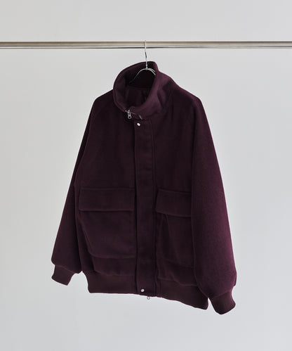 【ASTRONOMY】ETELIO 羊毛混紡梅爾頓立領夾克