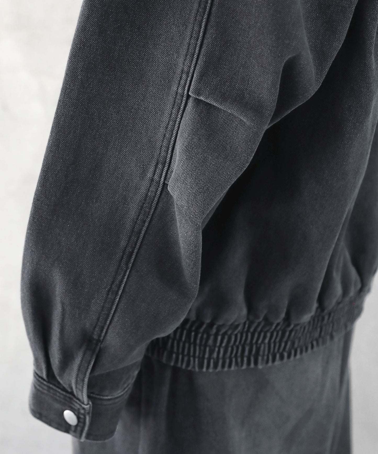 【ASTRONOMY】ETELIO 軍裝風12oz厚磅丹寧短版外套