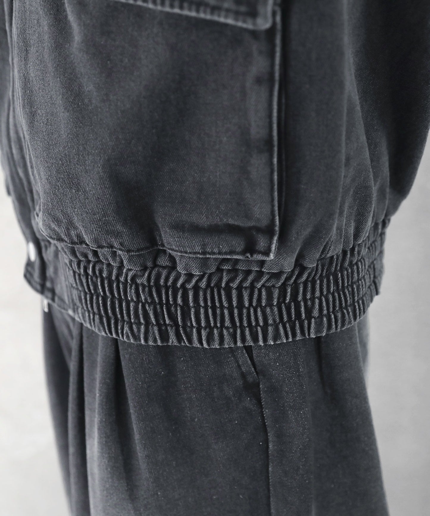 【ASTRONOMY】ETELIO 軍裝風12oz厚磅丹寧短版外套