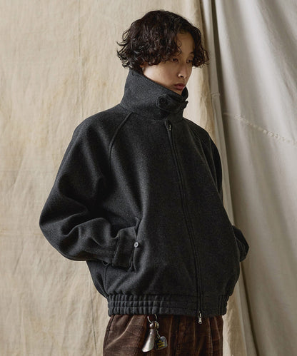 【ASTRONOMY】Bleme 雙向拉鍊拉格蘭袖立領外套