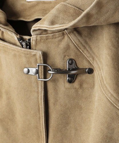 【ASTRONOMY】Bleme 復古重磅雙層扣連帽工裝外套