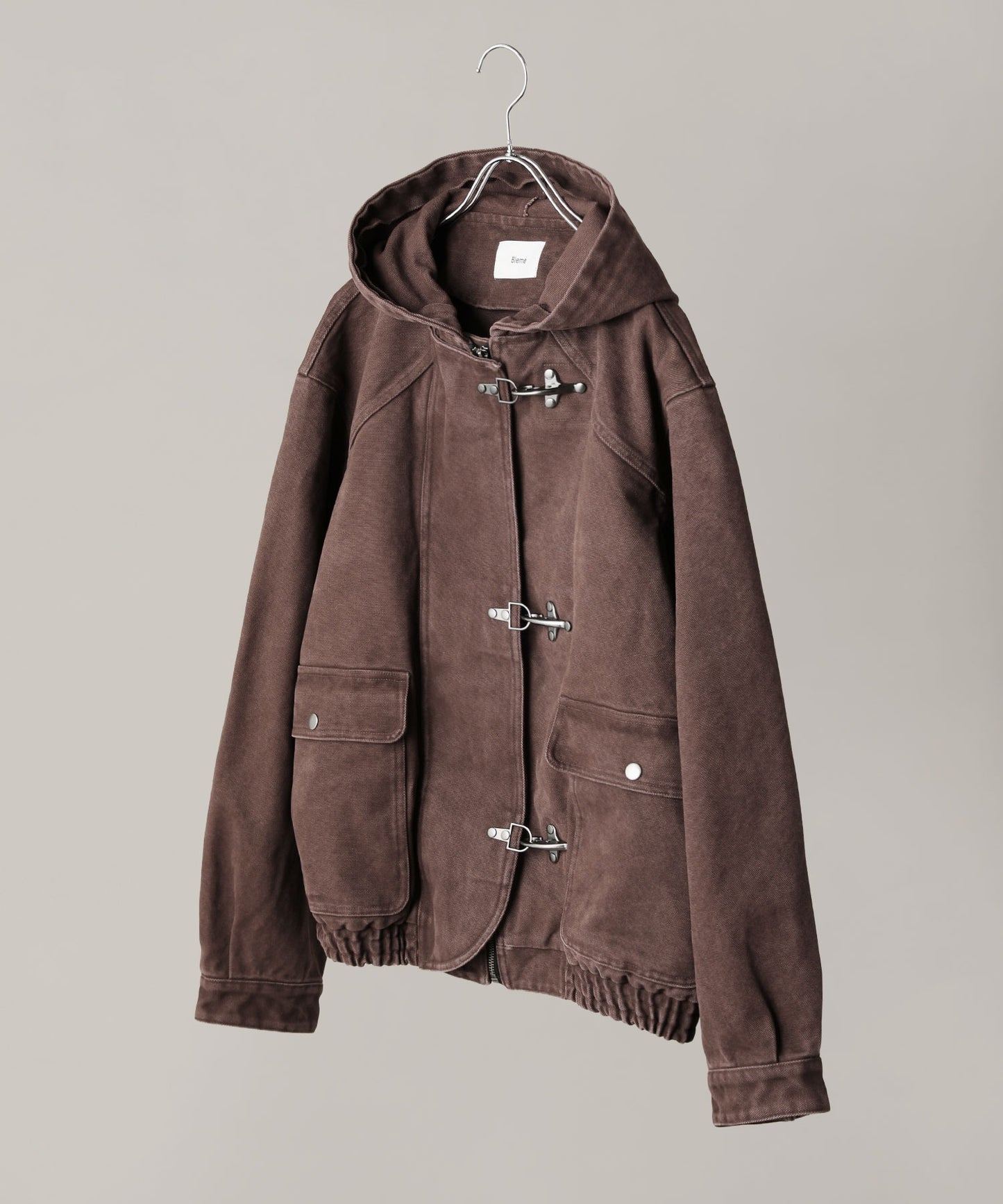 【ASTRONOMY】Bleme 復古重磅雙層扣連帽工裝外套