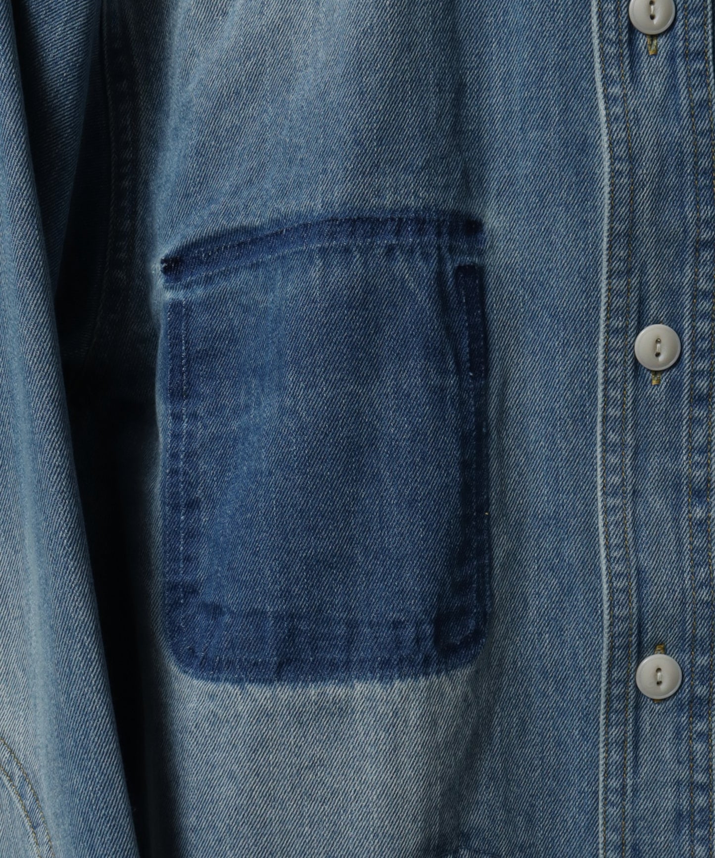 【Art re A】10oz 重磅破壞風復古牛仔襯衫