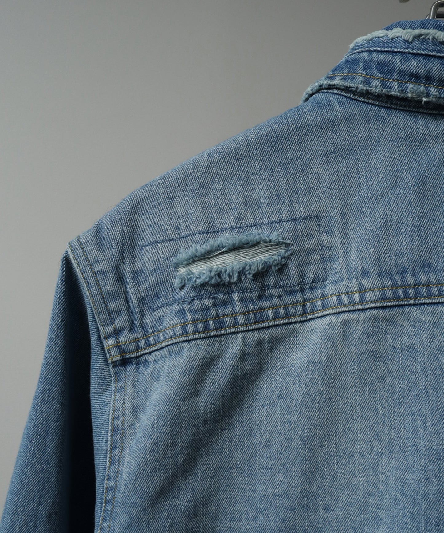 【Art re A】10oz 重磅破壞風復古牛仔襯衫