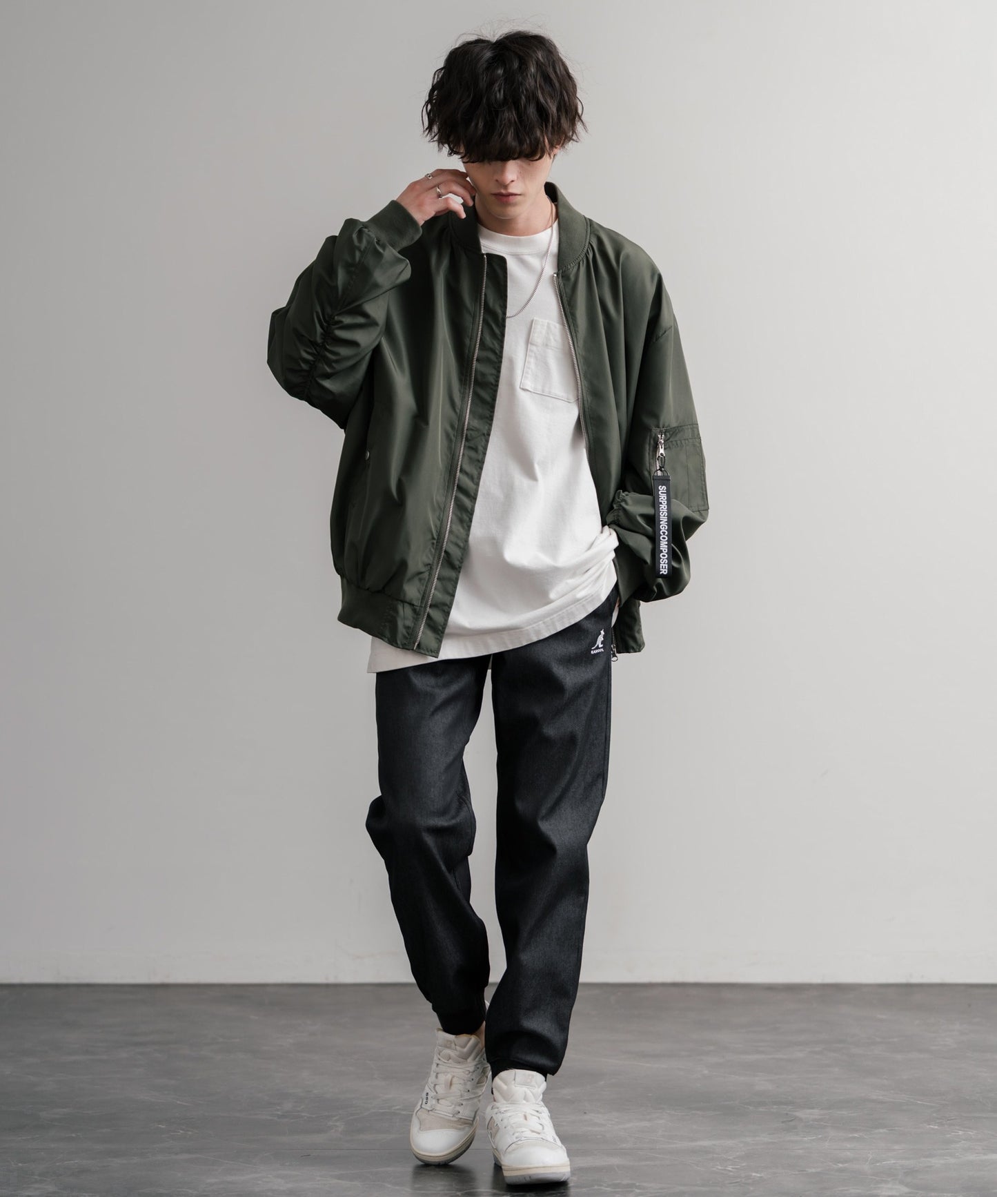 【Rocky Monroe】KANGO特別合作款 熱能錐形慢跑休閒褲