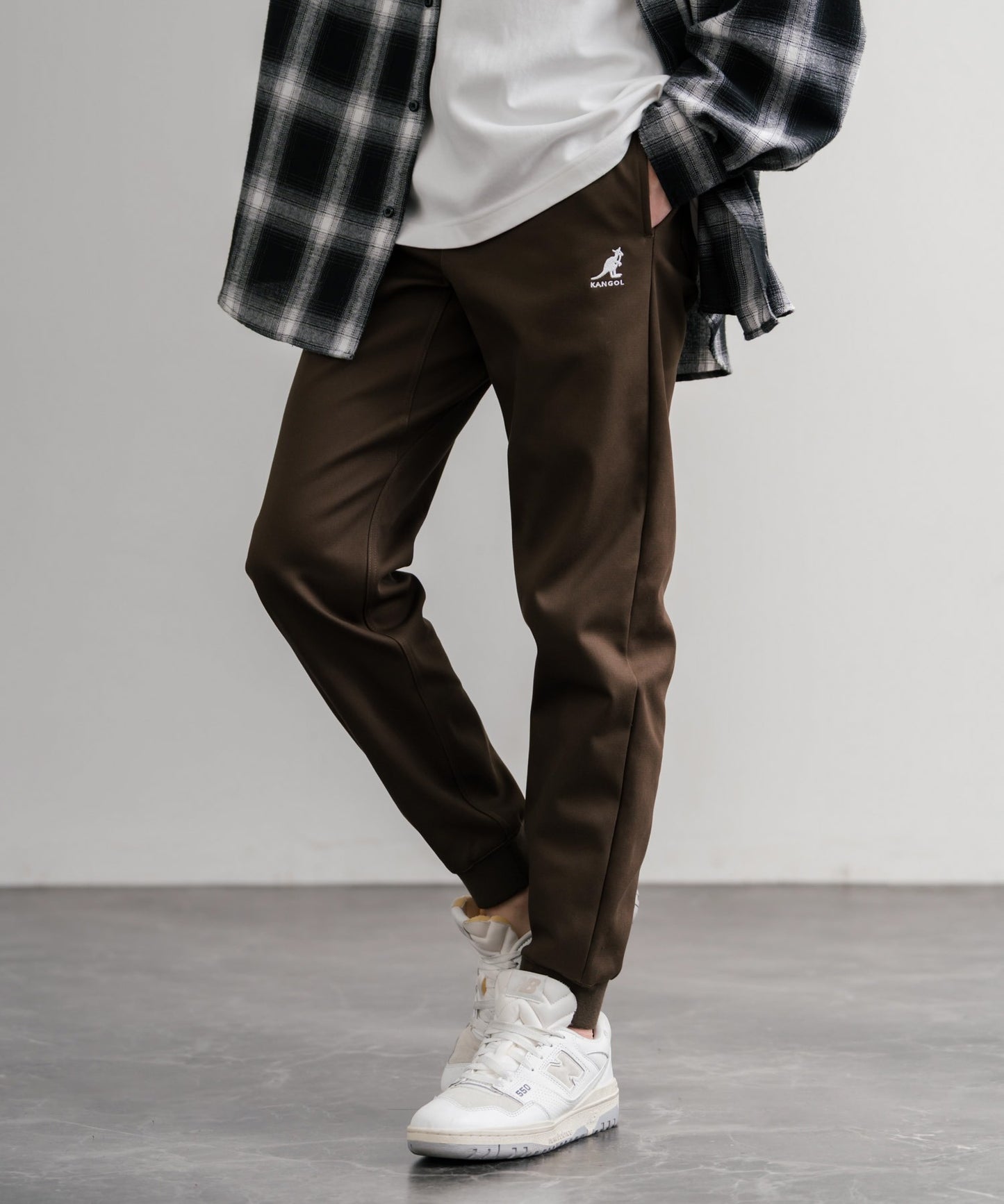 【Rocky Monroe】KANGO特別合作款 熱能錐形慢跑休閒褲