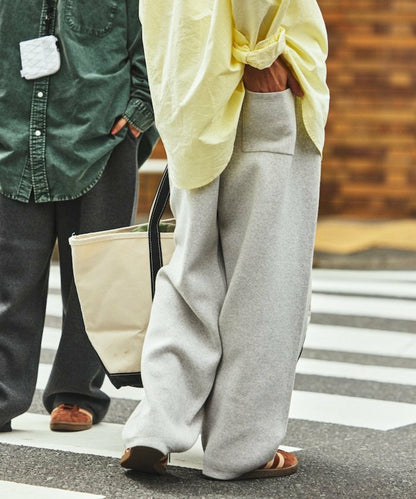 【FREAK’S STORE】街頭寬版休閒棉褲/防靜電設計/3色 日本預購