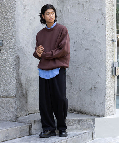 【RAGEBLUE】寬鬆錐形棉質休閒褲 棉褲