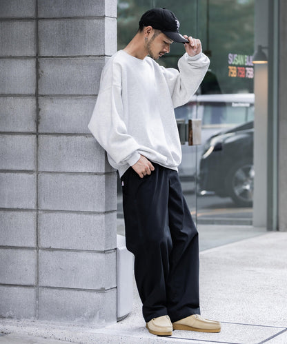 【Rocky Monroe】KANGO特別合作款 寬版錐形丹寧工裝長褲