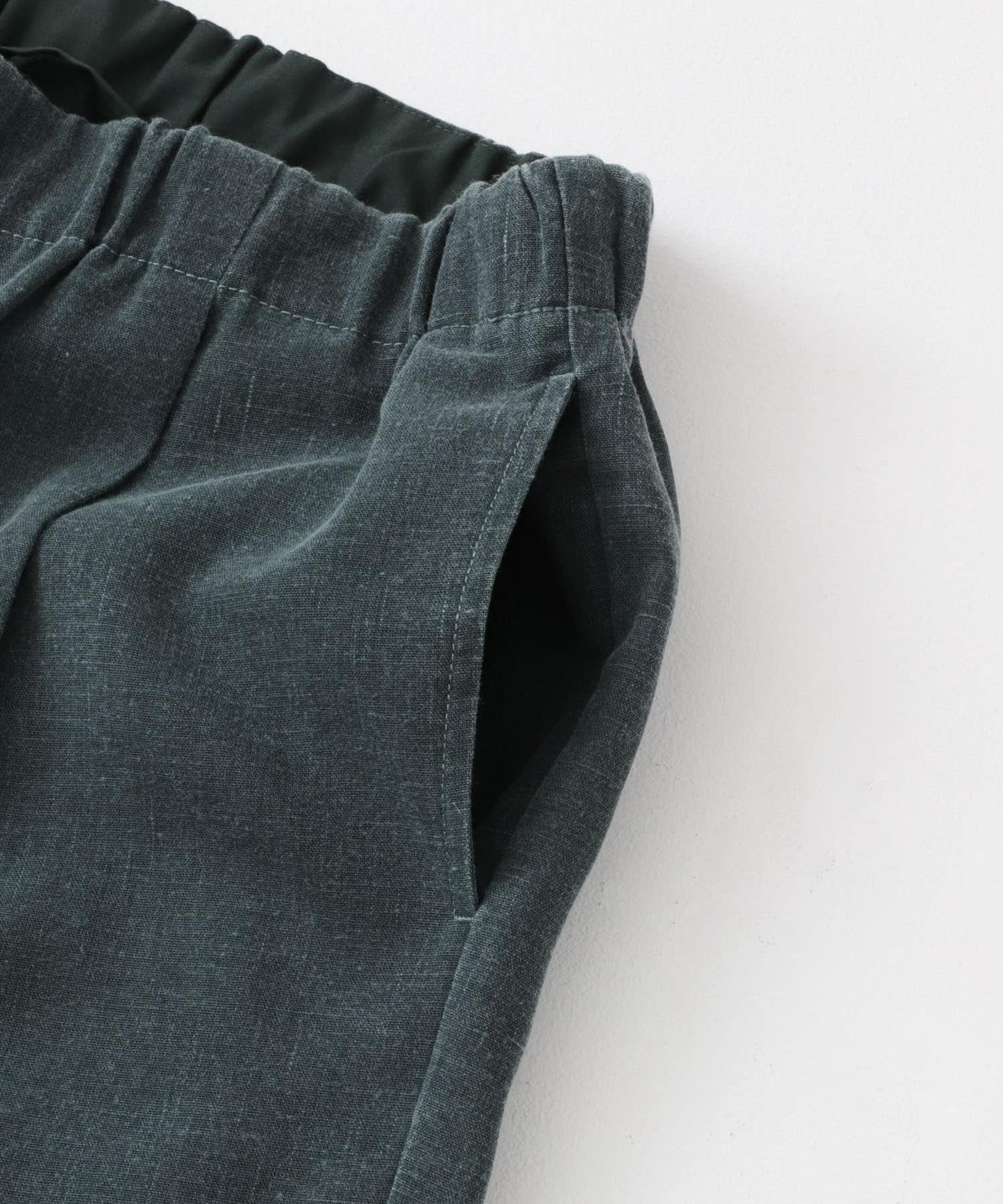 【URBAN RESEARCH DOORS】FORK&SPOON 褪色風格染料印花休閒長褲