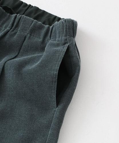 【URBAN RESEARCH DOORS】FORK&SPOON 褪色風格染料印花休閒長褲