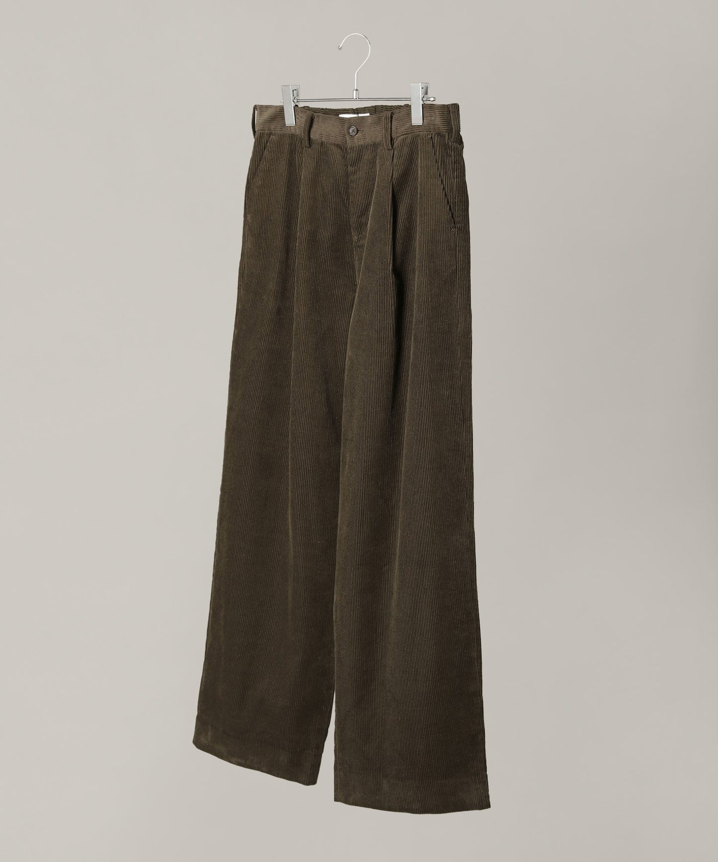 【ASTRONOMY】Bleme 經典厚磅燈芯絨寬版西裝長褲