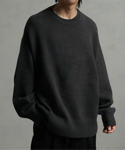 【Art re A】welise 雙層領寬版針織上衣 日本預購