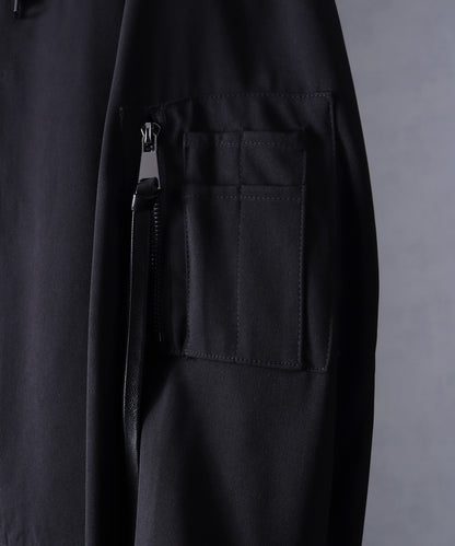 【Art re A】welise 質感寬袖短版 MA-1 飛行夾克