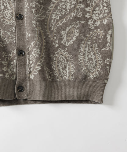 【FREAK’S STORE】質感復古佩斯利花紋開襟衫 日本預購